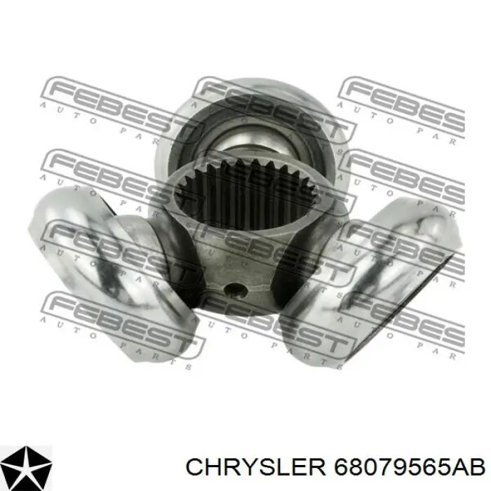68079565AA Chrysler Semieixo (acionador) dianteiro esquerdo