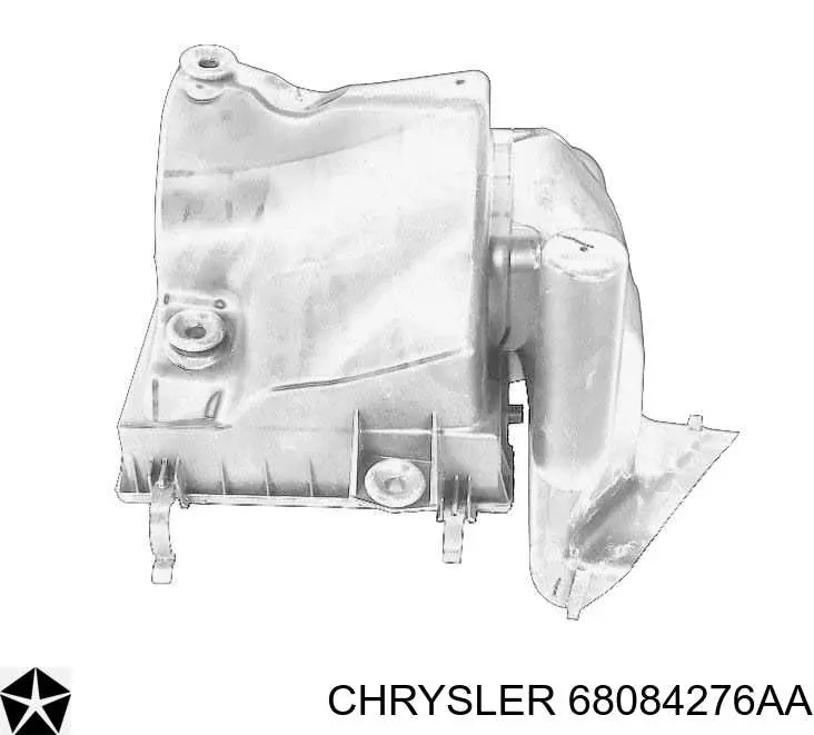 68084276AA Chrysler Caixa de filtro de ar, parte inferior