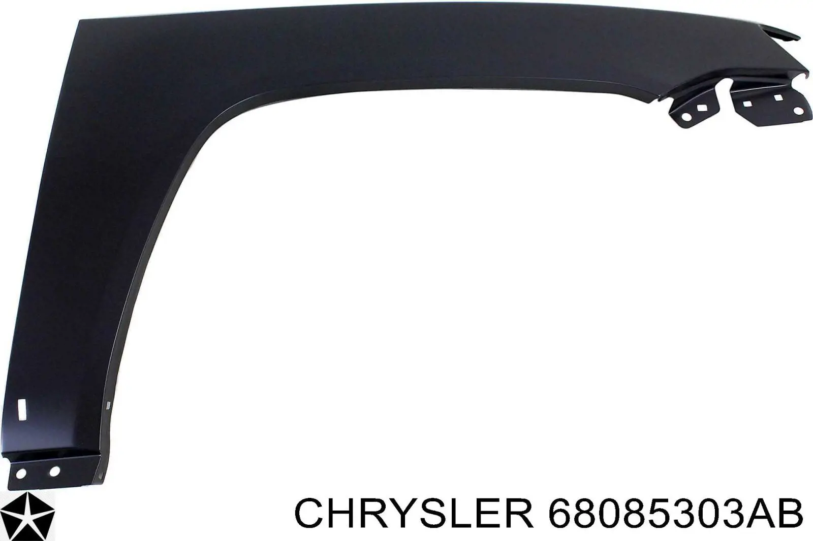 Pára-lama dianteiro esquerdo Chrysler 68085303AB preço, a partir de 111,03 USD