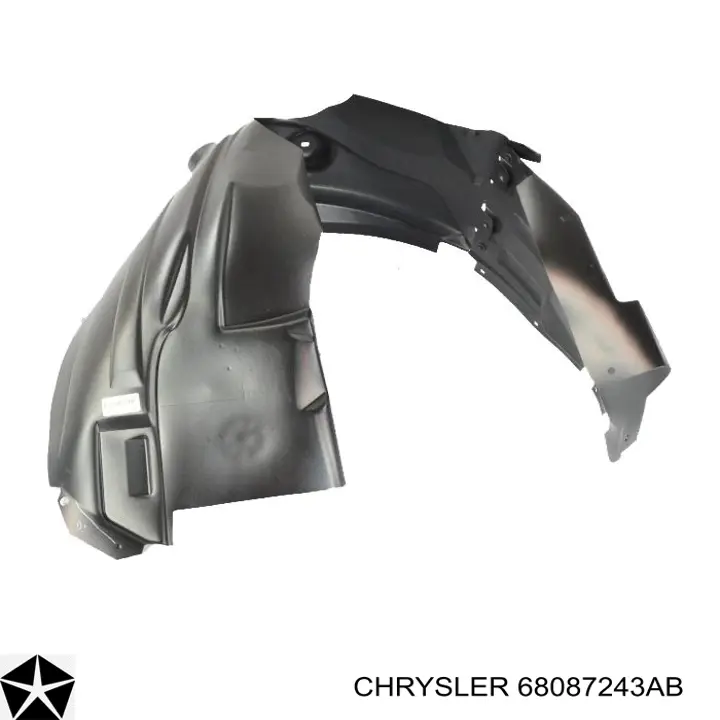 Guarda-barras esquerdo do pára-lama dianteiro Chrysler 68087243AB preço, a partir de 25,53 USD