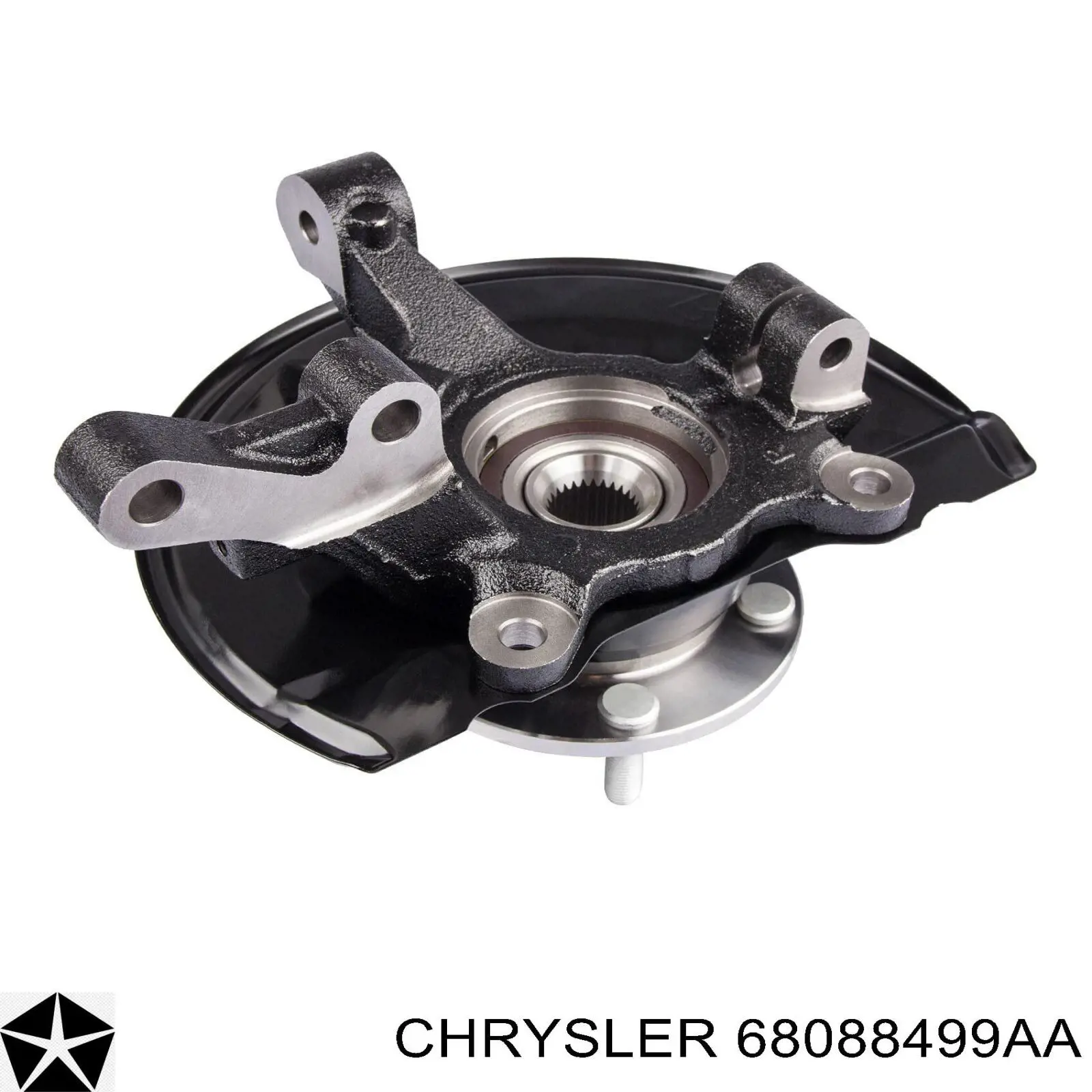 Pino moente (extremidade do eixo) dianteiro esquerdo Chrysler 68088499AA preço, a partir de 63,42 USD