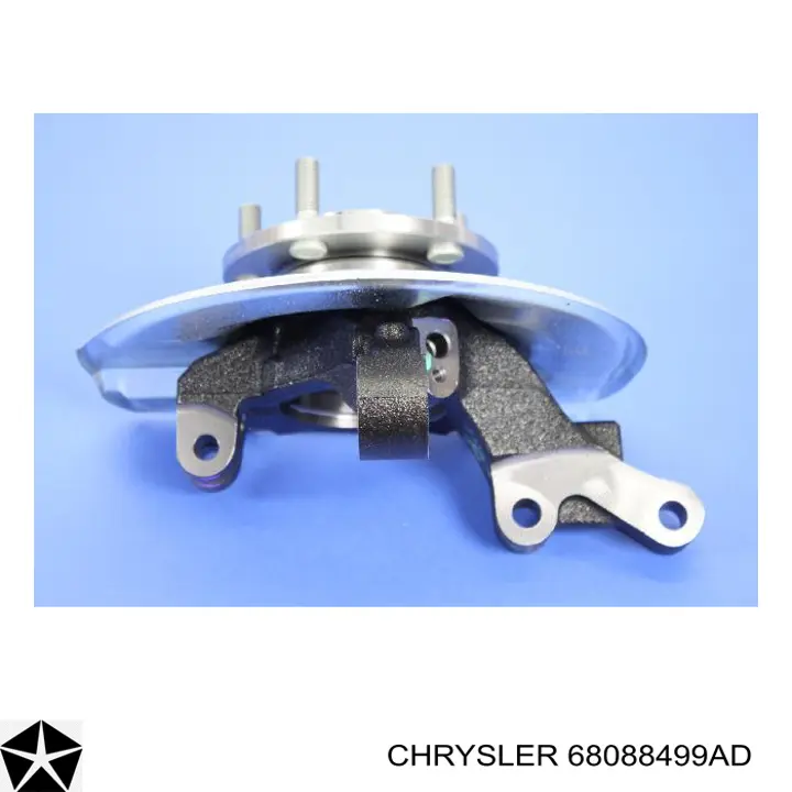 Compre 68088499AC Chrysler Pino moente (extremidade do eixo) dianteiro esquerdo