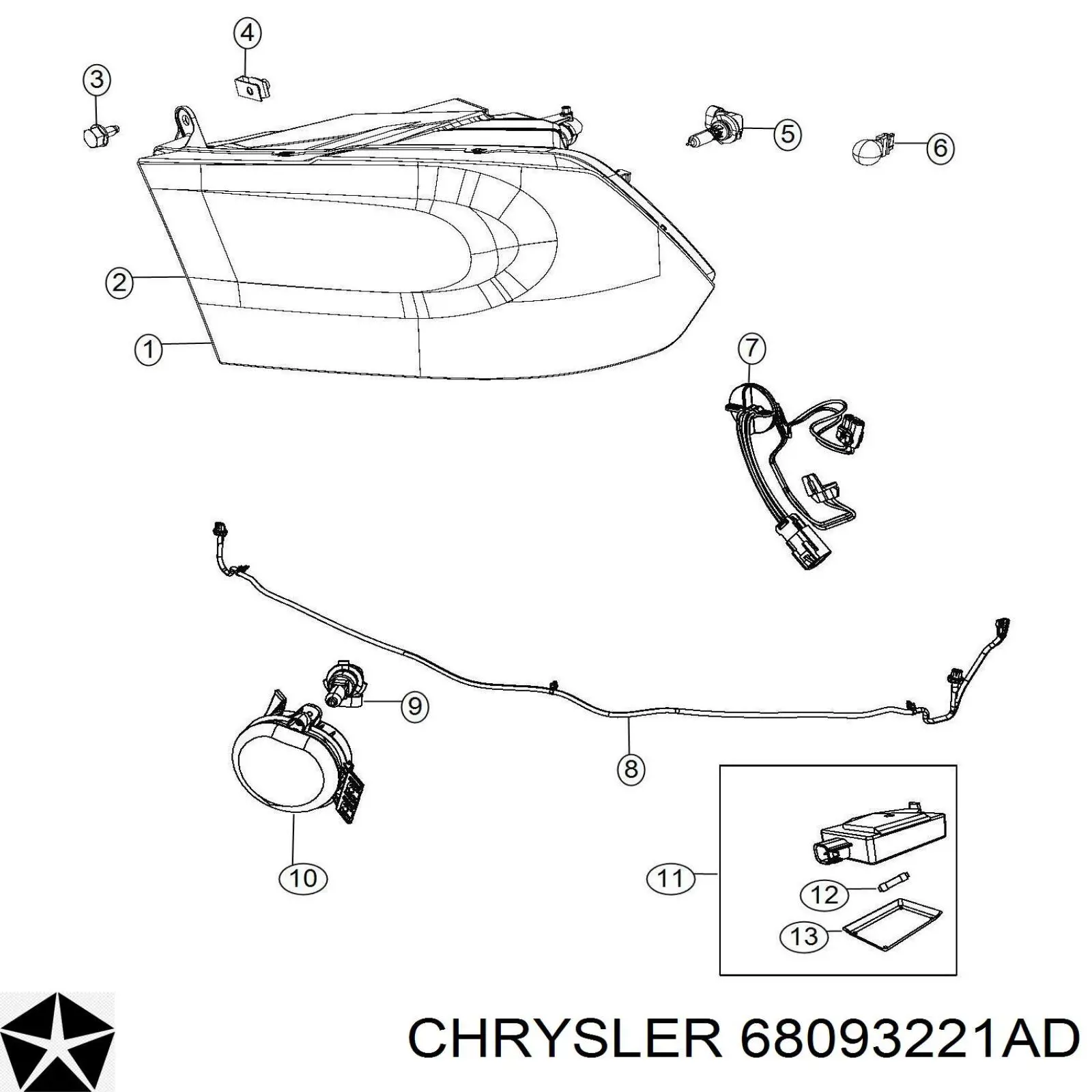 68093221AD Chrysler 