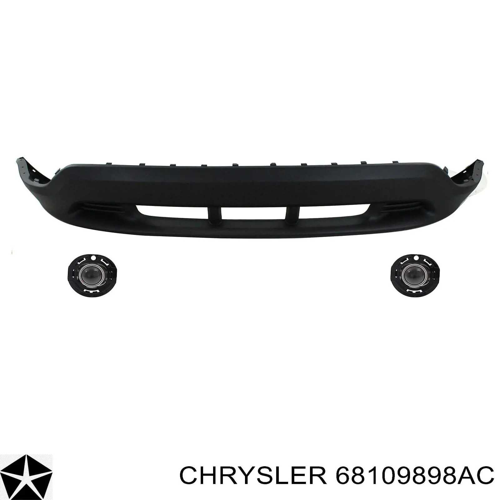 Pára-choque traseiro Chrysler 68109898AC preço, a partir de 107,16 USD