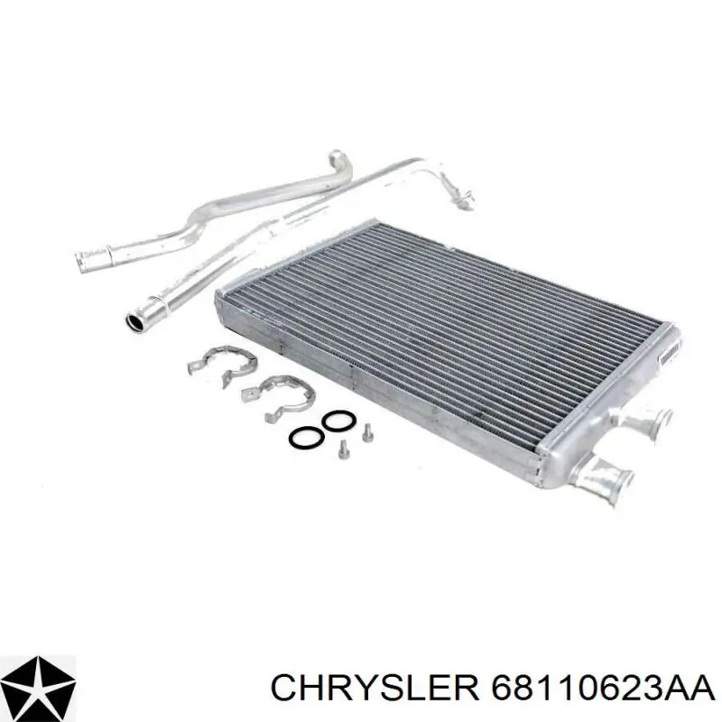 68110623AA Chrysler Radiador de forno (de aquecedor)
