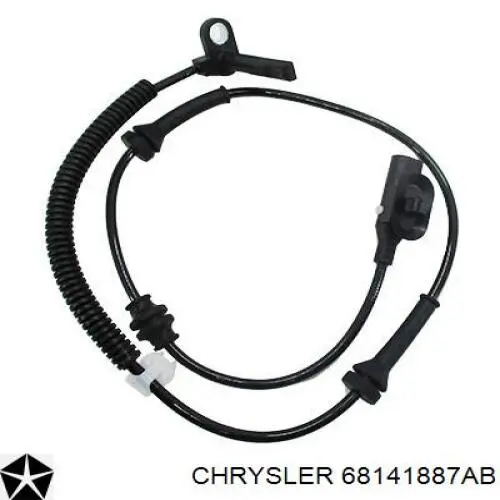 68141887AB Chrysler Sensor dianteiro de ABS