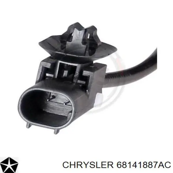 68141887AC Chrysler Sensor dianteiro de ABS