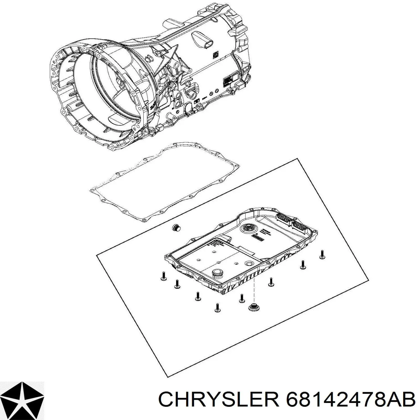 Kit de serviço para a substituição de óleo na Caixa Automática de Mudança Chrysler 68142478AA preço, a partir de 142,64 USD