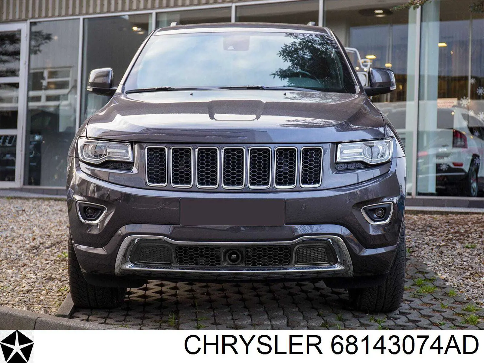 68143074AD Chrysler Grelha do radiador