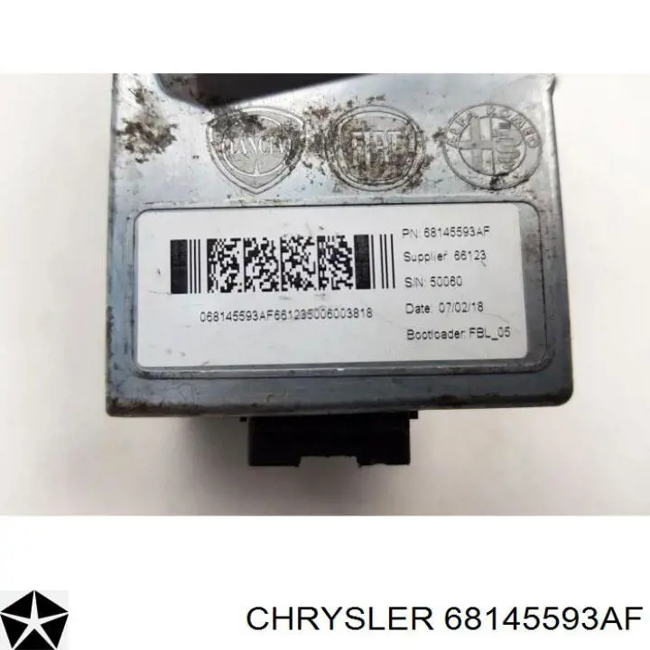 Compre 68145593AE Chrysler Mecanismo de bloqueio do volante de direção