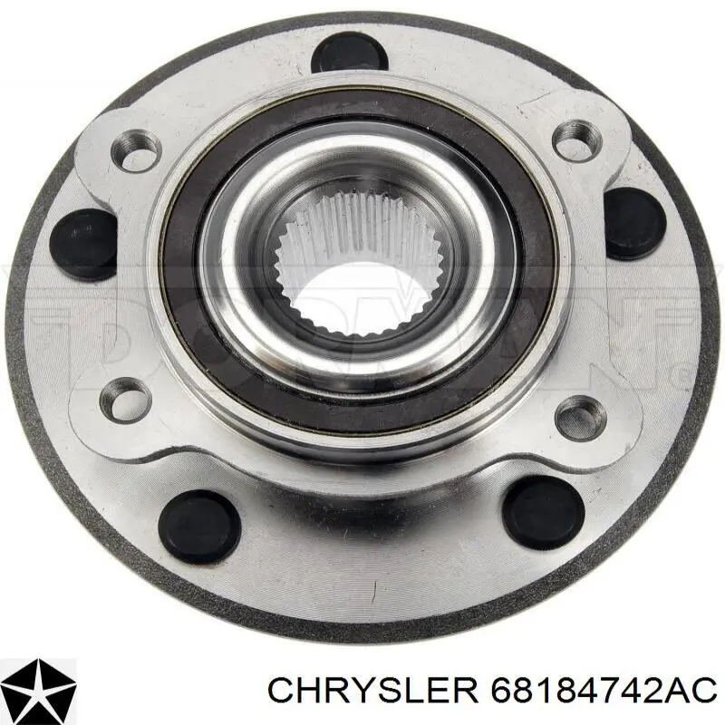 68184742AC Chrysler Cubo traseiro direito