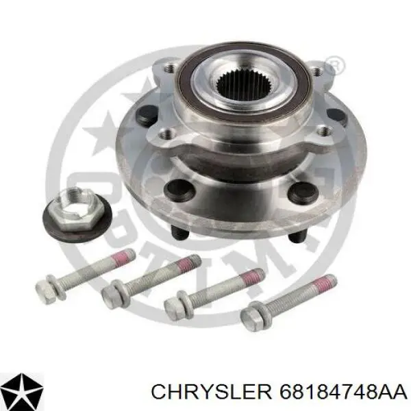 Cubo dianteiro Chrysler 68184748AA preço, a partir de 123,04 USD
