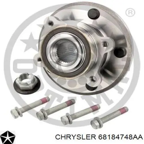 Compre 68184748AA Chrysler Cubo dianteiro