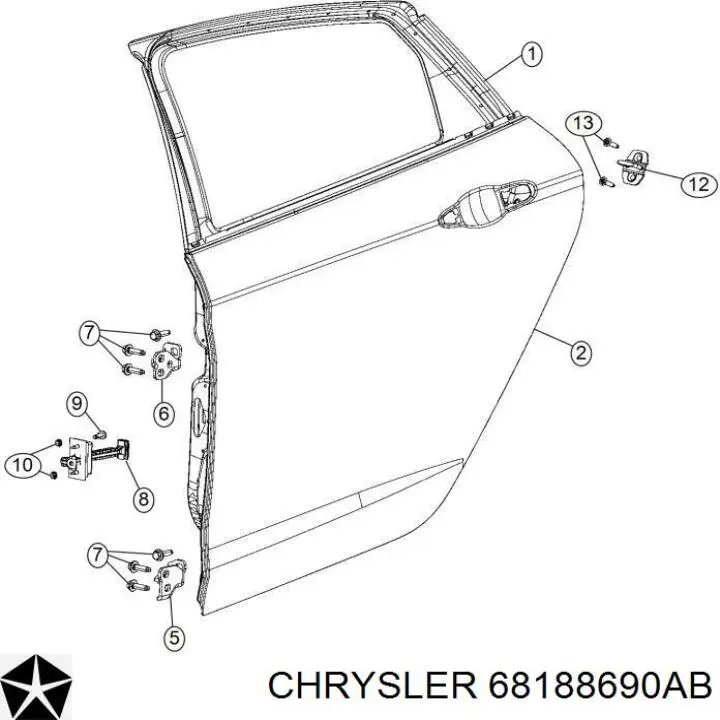  Chrysler 68188690AB preço, a partir de 10,30 USD