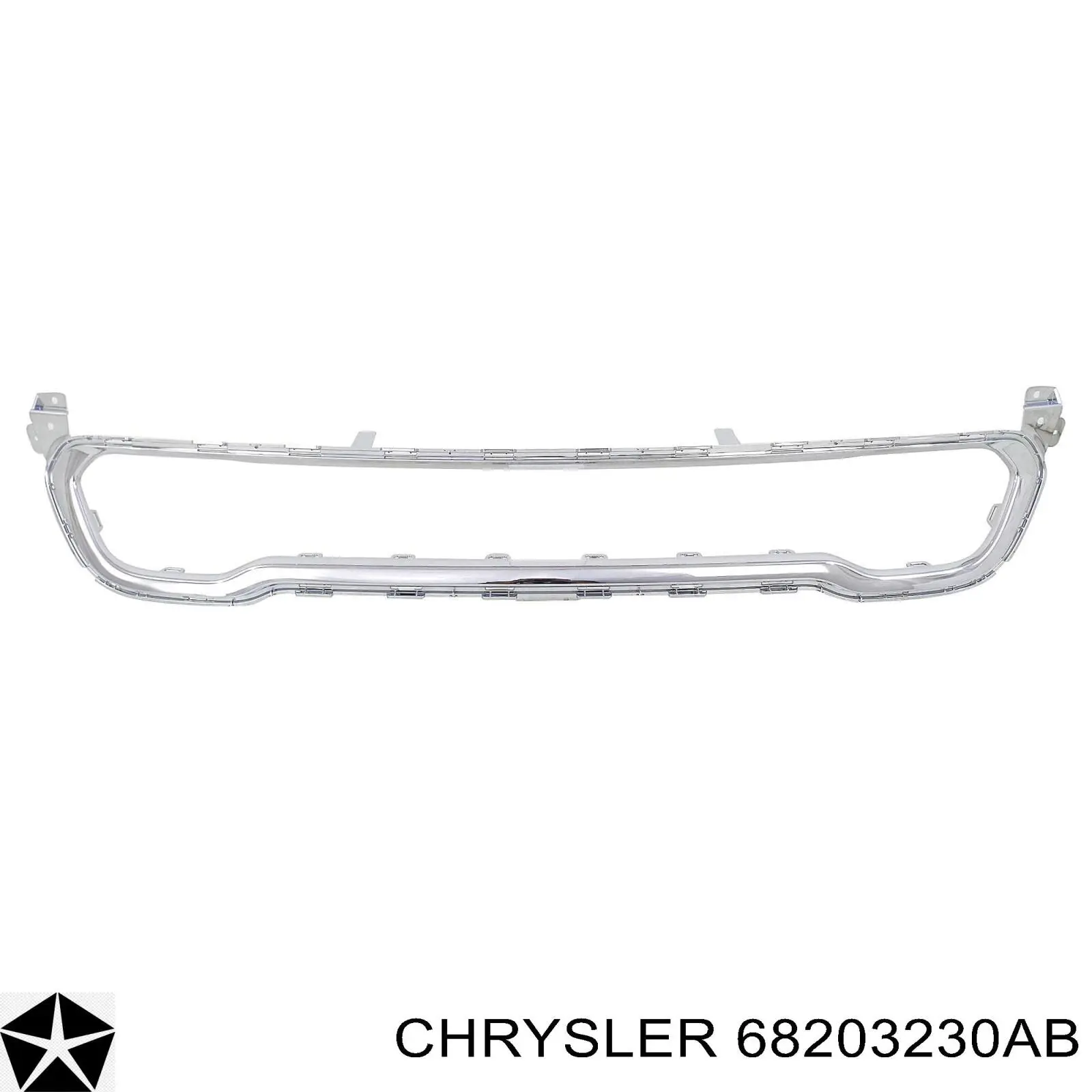 Placa sobreposta (carcaça) de grelha do radiador Fiat/Alfa/Lancia K68203230AB preço, a partir de 85,54 USD