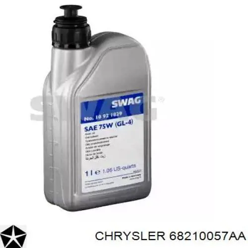 Óleo de transmissão 68210057AA Chrysler