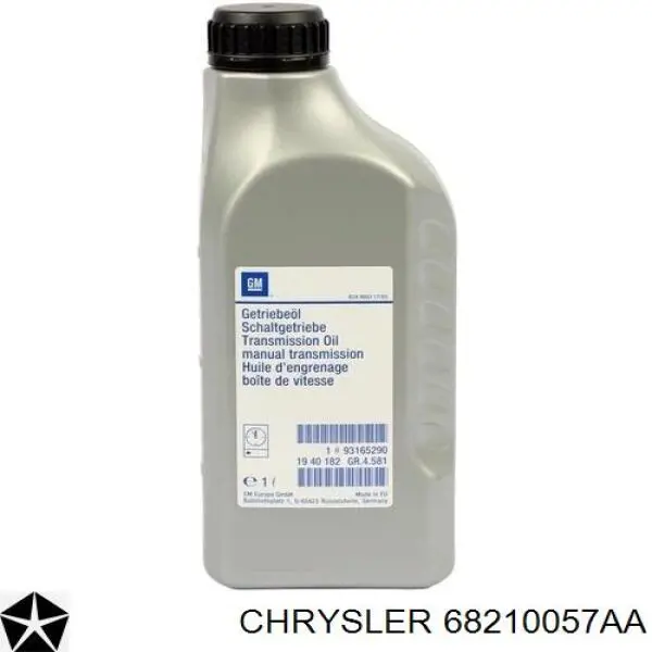 Óleo de transmissão Chrysler 68210057AA preço, a partir de 42,10 USD