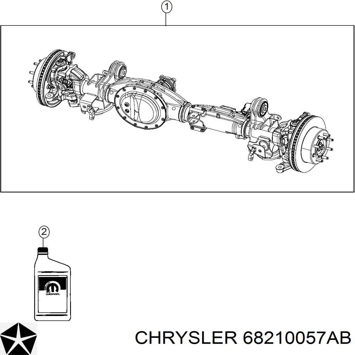 Óleo de transmissão Chrysler 68210057AA preço, a partir de 42,10 USD