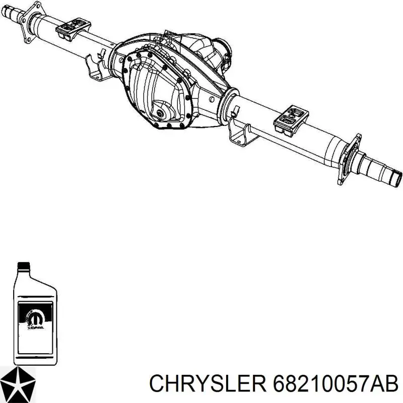 68210057AB Chrysler Óleo de transmissão