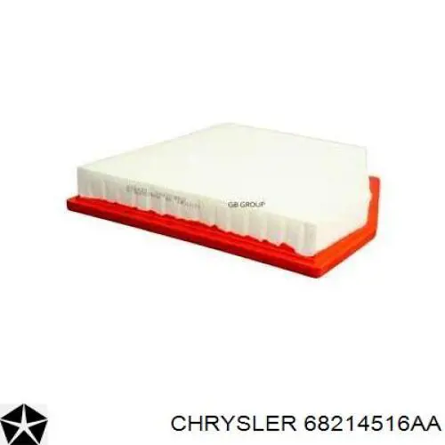 Filtro de ar Chrysler 68214516AA preço, a partir de 17,94 USD