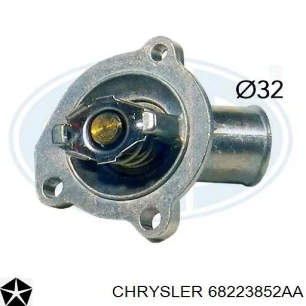 Compre 68223852AA Chrysler Radiador de aparelho de ar condicionado