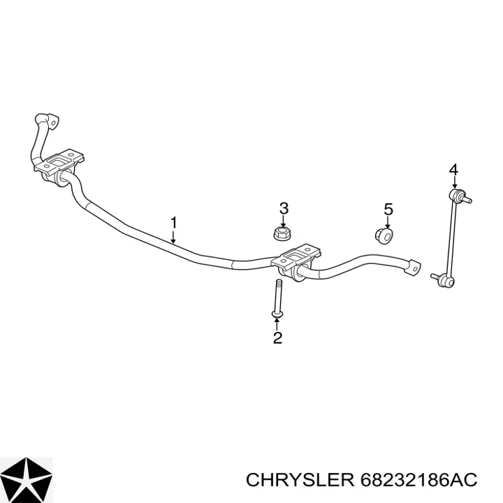 Montante de estabilizador dianteiro Chrysler 68232186AC preço, a partir de 19,91 USD