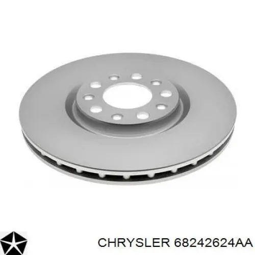 Disco do freio dianteiro Chrysler 68242624AA preço, a partir de 69,98 USD