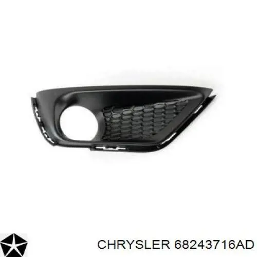 Pára-lama dianteiro direito Chrysler 68243716AD preço, a partir de 104,74 USD