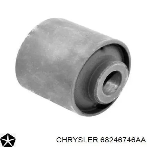 68246746AA Chrysler Braço oscilante (tração) longitudinal inferior esquerdo/direito de suspensão traseira