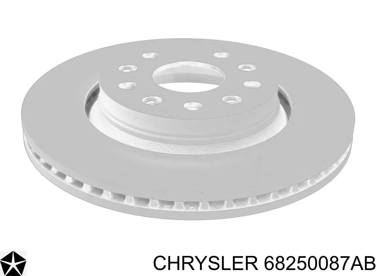 68250087AB Chrysler Disco do freio dianteiro