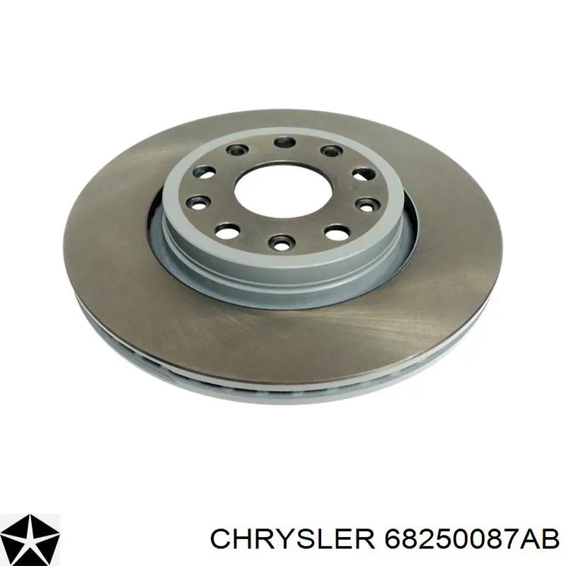 Disco do freio dianteiro Chrysler 68250087AB preço, a partir de 50,00 USD
