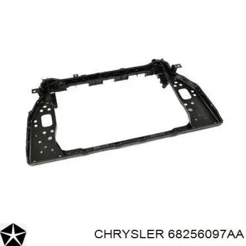 68256097AA Chrysler Suporte do radiador montado (painel de montagem de fixação das luzes)
