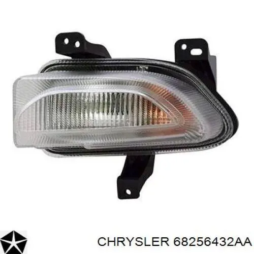 68256432AA Chrysler Posição dianteira esquerda