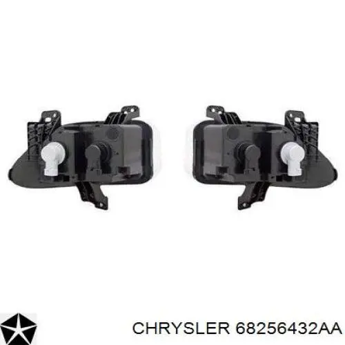 Posição dianteira esquerda Chrysler 68256432AA preço, a partir de 88,01 USD