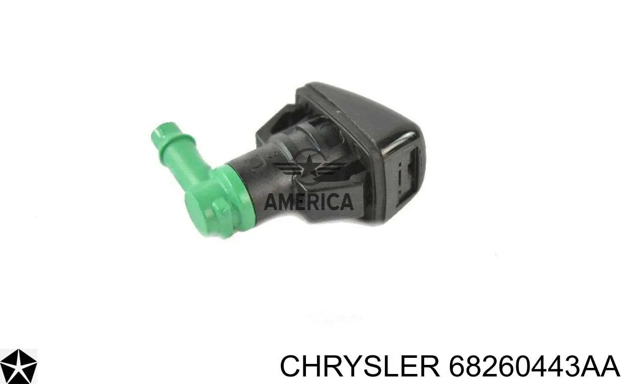 Injetor de fluido para lavador de pára-brisas Chrysler 68260443AA preço, a partir de 15,41 USD