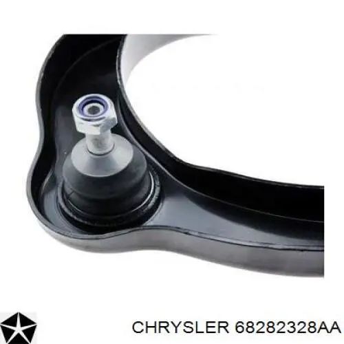 Compre 68291036AB Chrysler Braço oscilante superior direito de suspensão dianteira
