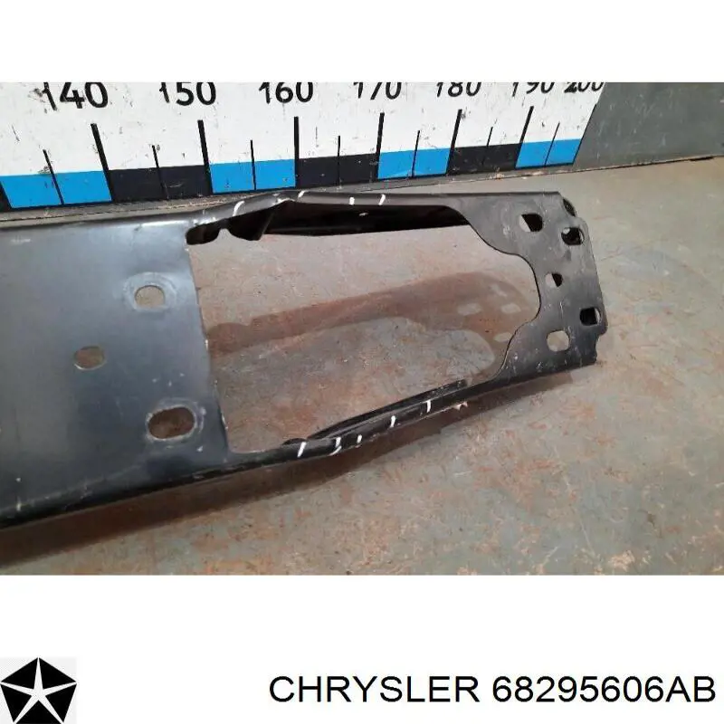 Reforçador do pára-choque dianteiro Jeep Wrangler  JL