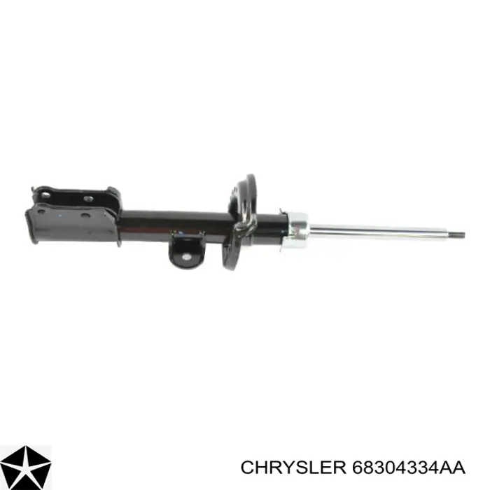 Compre 68304336AA Chrysler Amortecedor dianteiro esquerdo