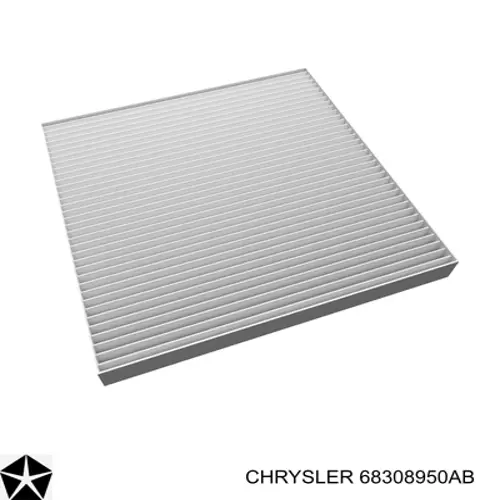 Filtro de salão Chrysler 68308950AB preço, a partir de 7,07 USD