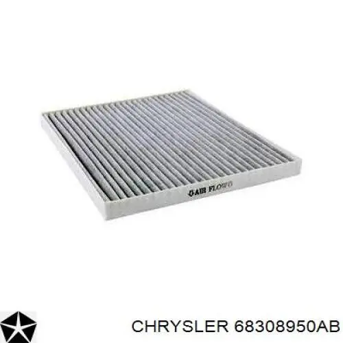 68308950AB Chrysler Filtro de salão