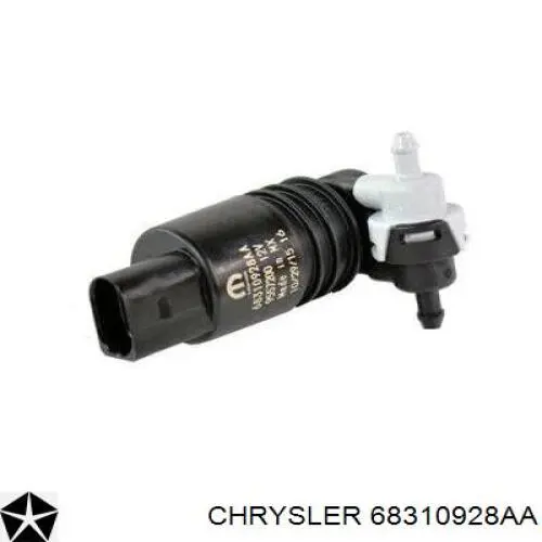 68310928AA Chrysler Bomba de motor de fluido para lavador de vidro dianteiro