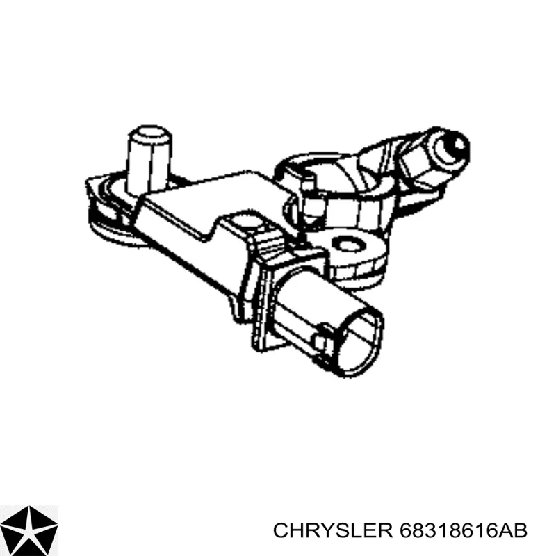 Braço oscilante inferior esquerdo de suspensão dianteira Chrysler 68318616AB preço, a partir de 77,47 USD