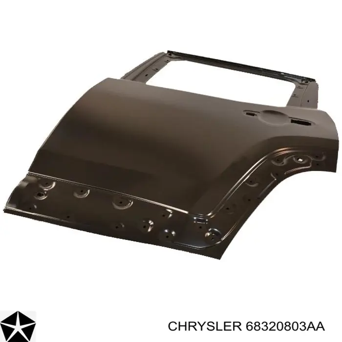 Porta traseira esquerda para Jeep RENEGADE  BU, B1