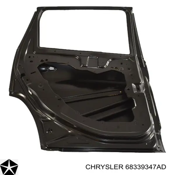 68339347AD Chrysler Porta traseira esquerda