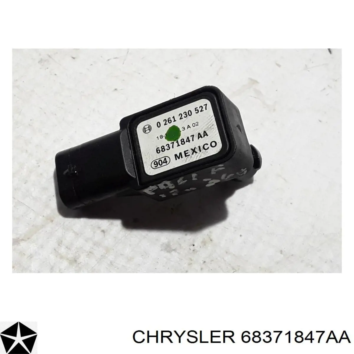 Compre 68371847AA Chrysler Sensor de pressão no coletor de admissão, MAP