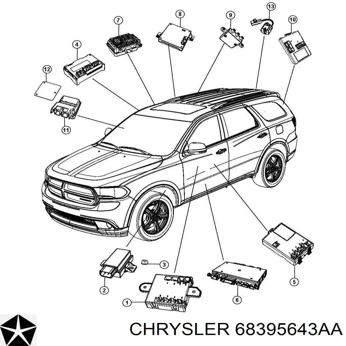  Chrysler 56029423AK preço, a partir de 730,79 USD
