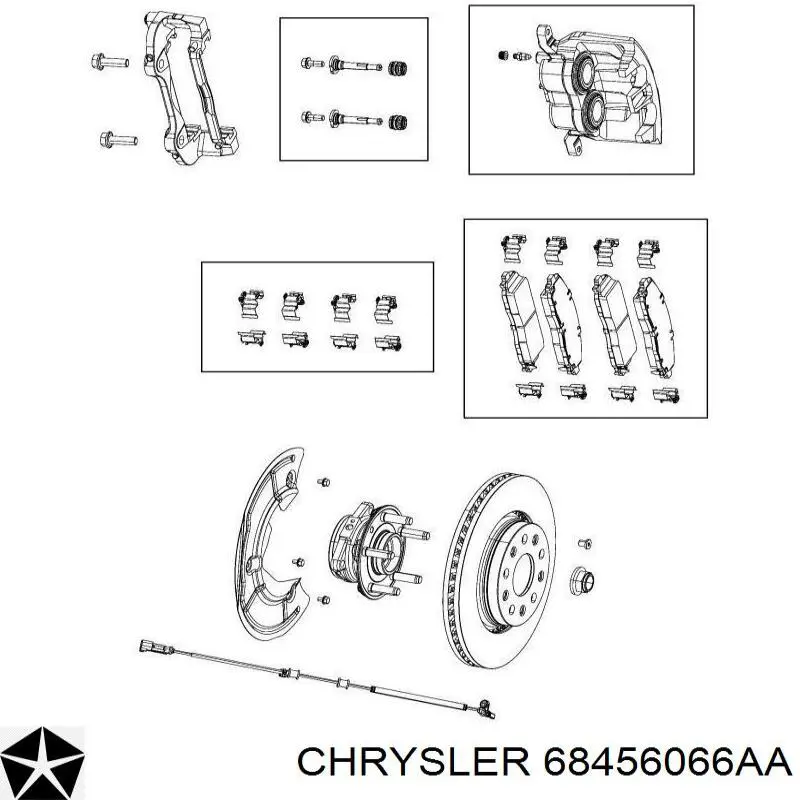 68456066AA Chrysler 