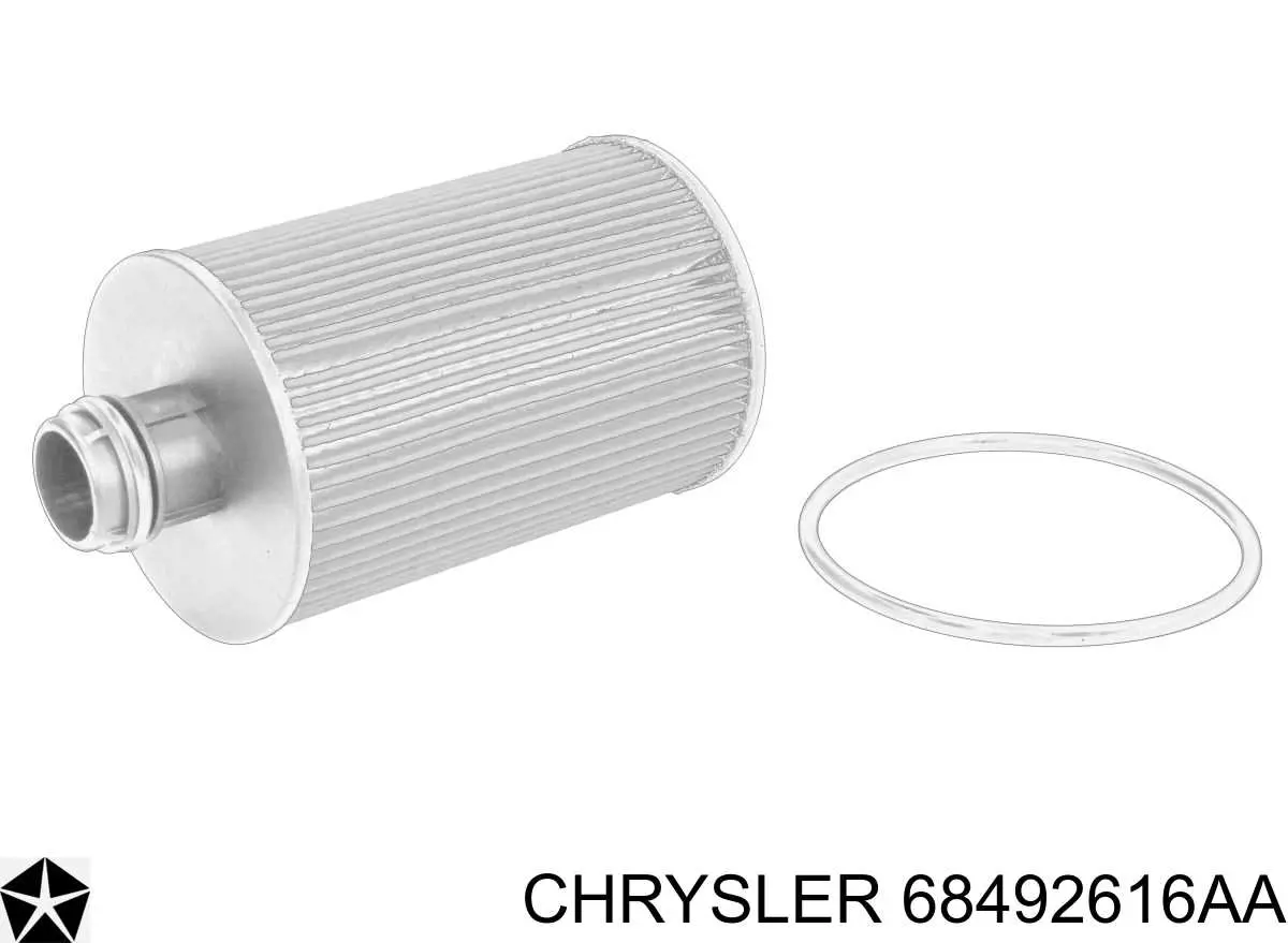 68492616AA Chrysler Filtro de óleo