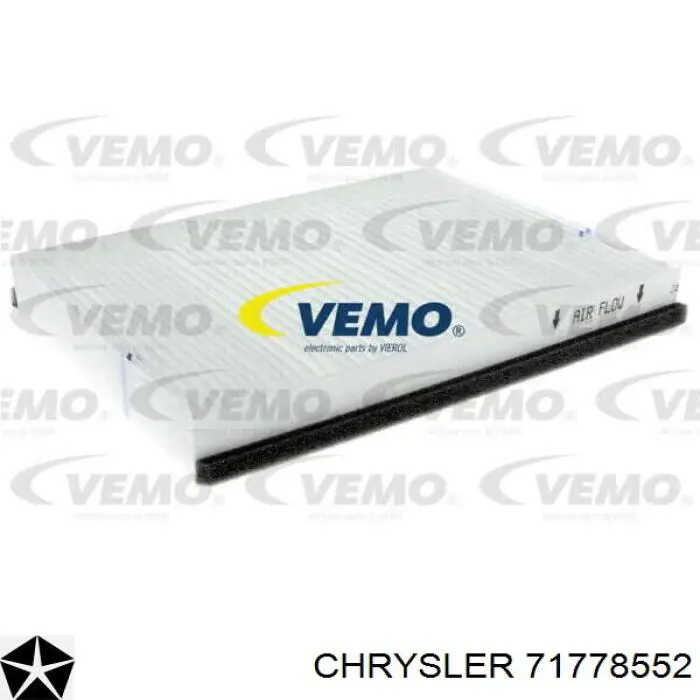 Filtro de salão Chrysler 71778552 preço, a partir de 15,78 USD