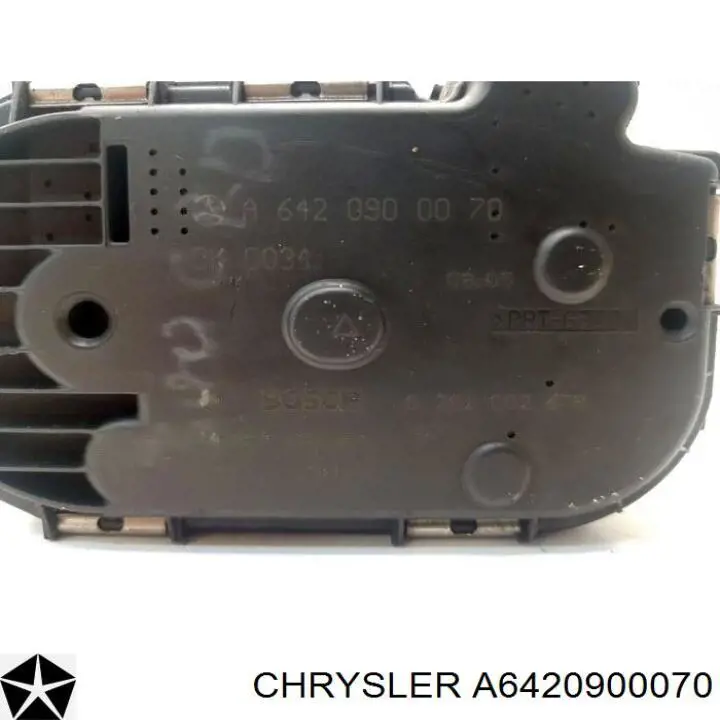 Válvula de borboleta montada A6420900070 Chrysler
